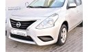 Nissan Sunny 1.5L SV 2018 GCC DEALER WARRANTY