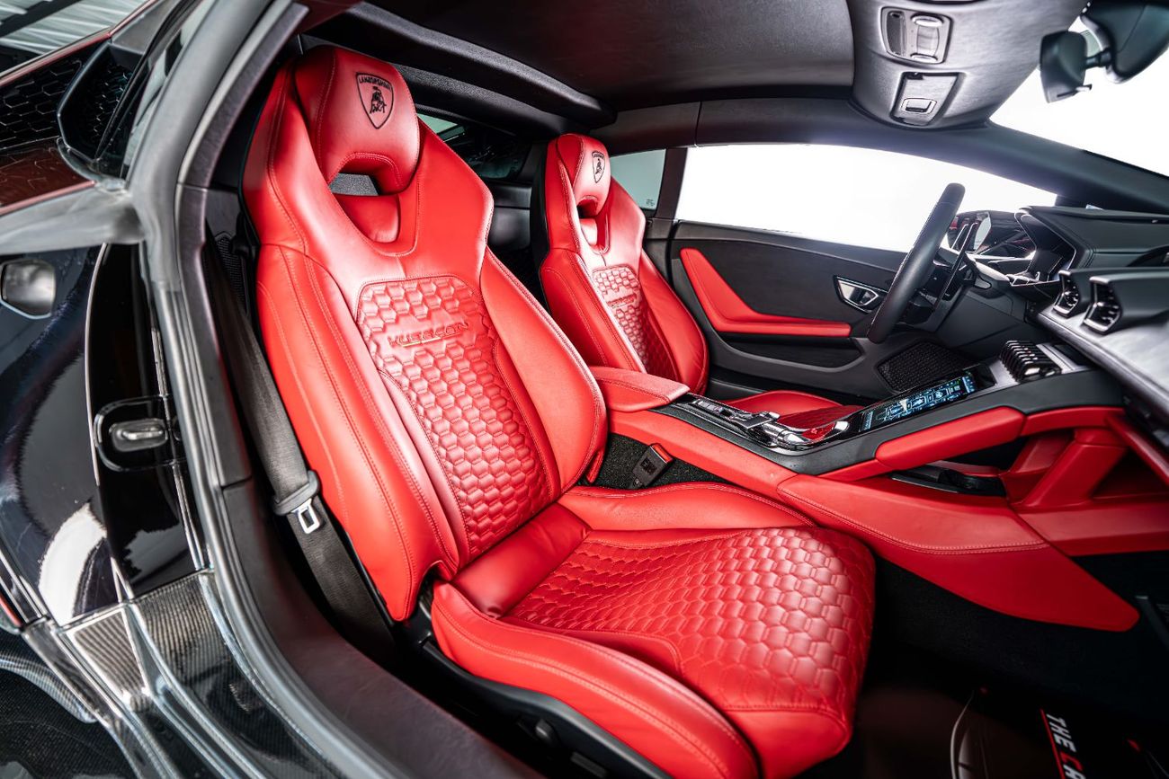 Lamborghini Huracan LP 610-4-1 OF 1 Custom Made Super Car-Two Tone Color Split Faded Exterior Color