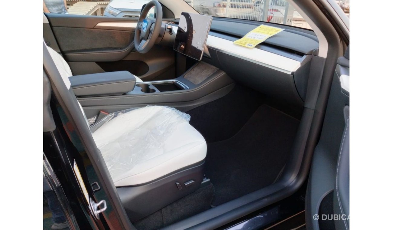 Tesla Model Y Standard 2023 Electric car RWD Black color  interior White