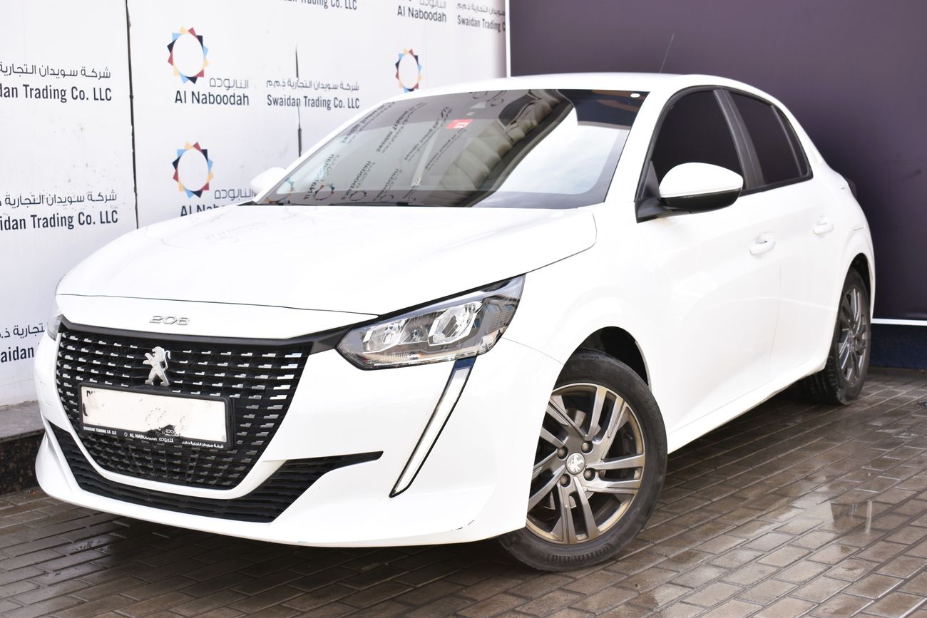 Peugeot 208 AED 769 PM | 1.6L ACTIVE GCC AGENCY WARRANTY UP TO 2026 OR 100K KM