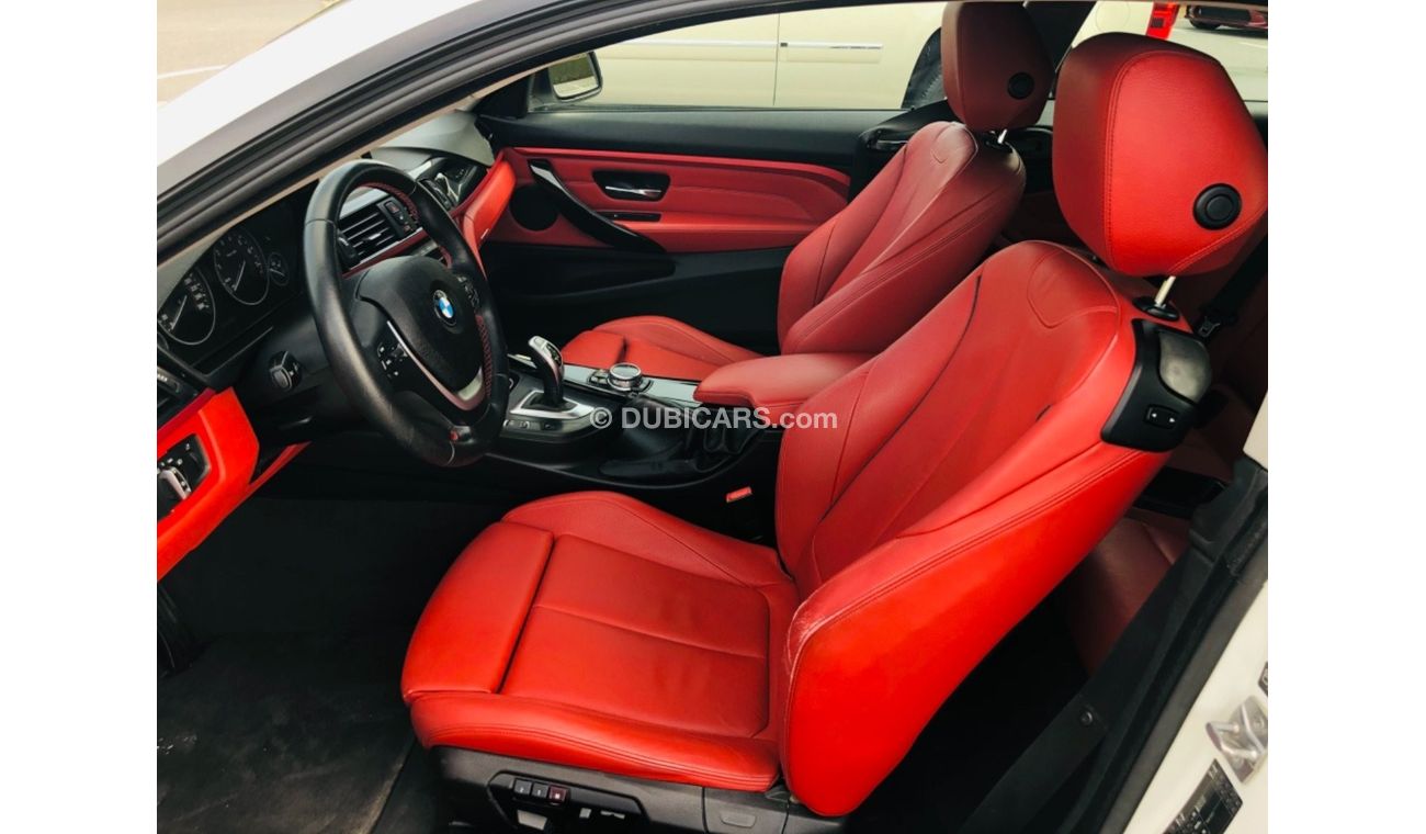 BMW 428i Sport Line MODEL 2015 GCC CAR PERFECT CONDITION INSIDE AND OUTSIDE FULL OPTION SUN ROOF LEATHER SEAT