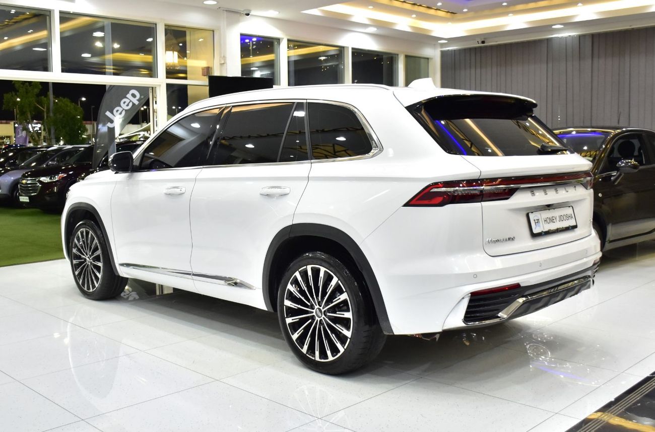 Geely Monjaro EXCELLENT DEAL for our Geely Monjaro 4WD ( 2026 Model ) in White Color GCC Specs