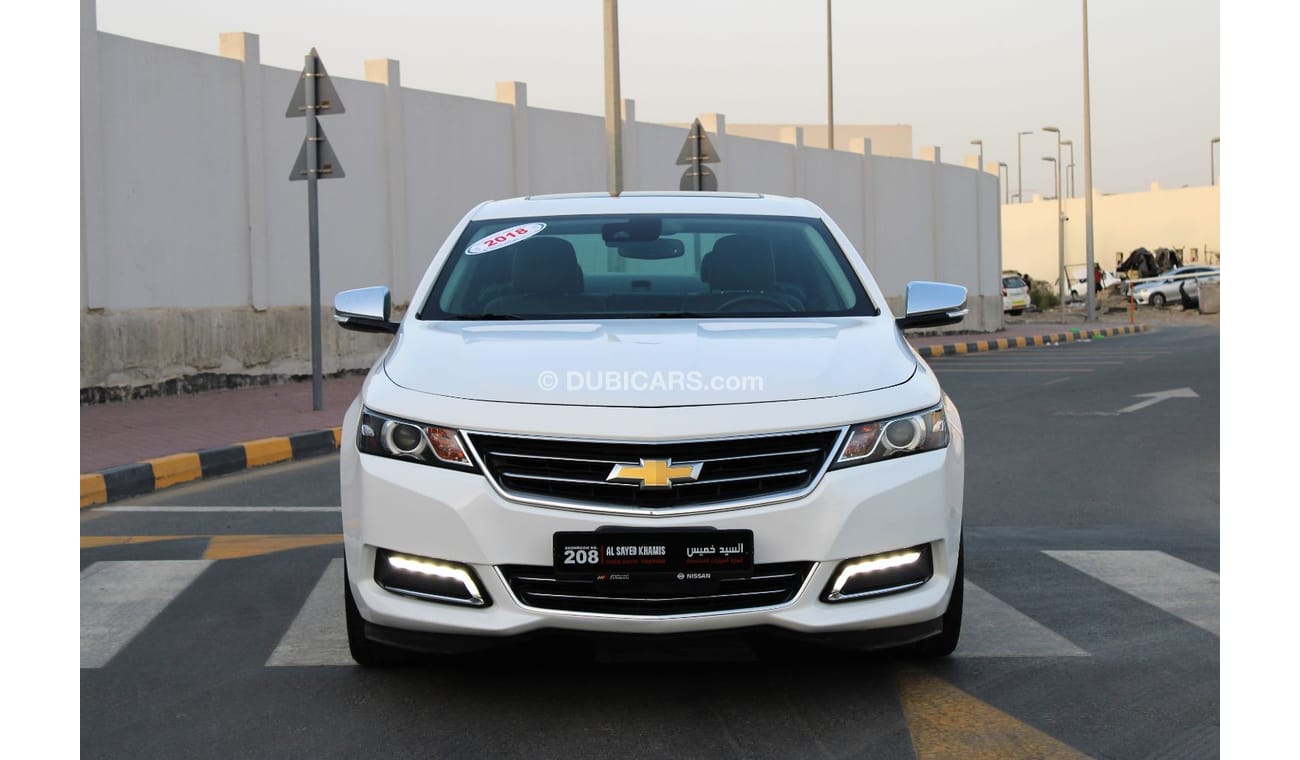 Chevrolet Impala Chevrolet Impala 2018 GCC in excellent condition, full option panorama, without accidents, very clea