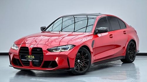 بي أم دبليو M3 2021 BMW M3 Competition, 2026 BMW Warranty + Service Contract, BMW Full Service History, Excellent C