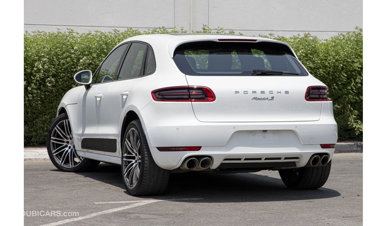 Porsche Macan S 2335 AED/MONTHLY - 1 YEAR WARRANTY UNLIMITED KM AVAILABLE