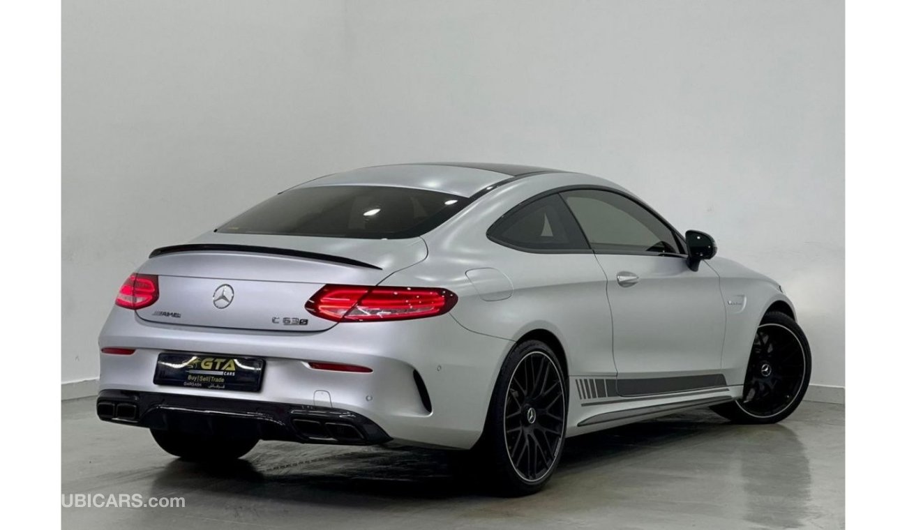 Mercedes-Benz C 63 Coupe 2018 Mercedes C 63S, Full Service History, Warranty, GCC