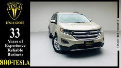 Ford Edge SEL + LEATHER SEAT + BIG SCREEN + ECOBOOST / GCC / 2017 / DEALER WARRANTY UP 28/11/2022/1312 DHS P.M