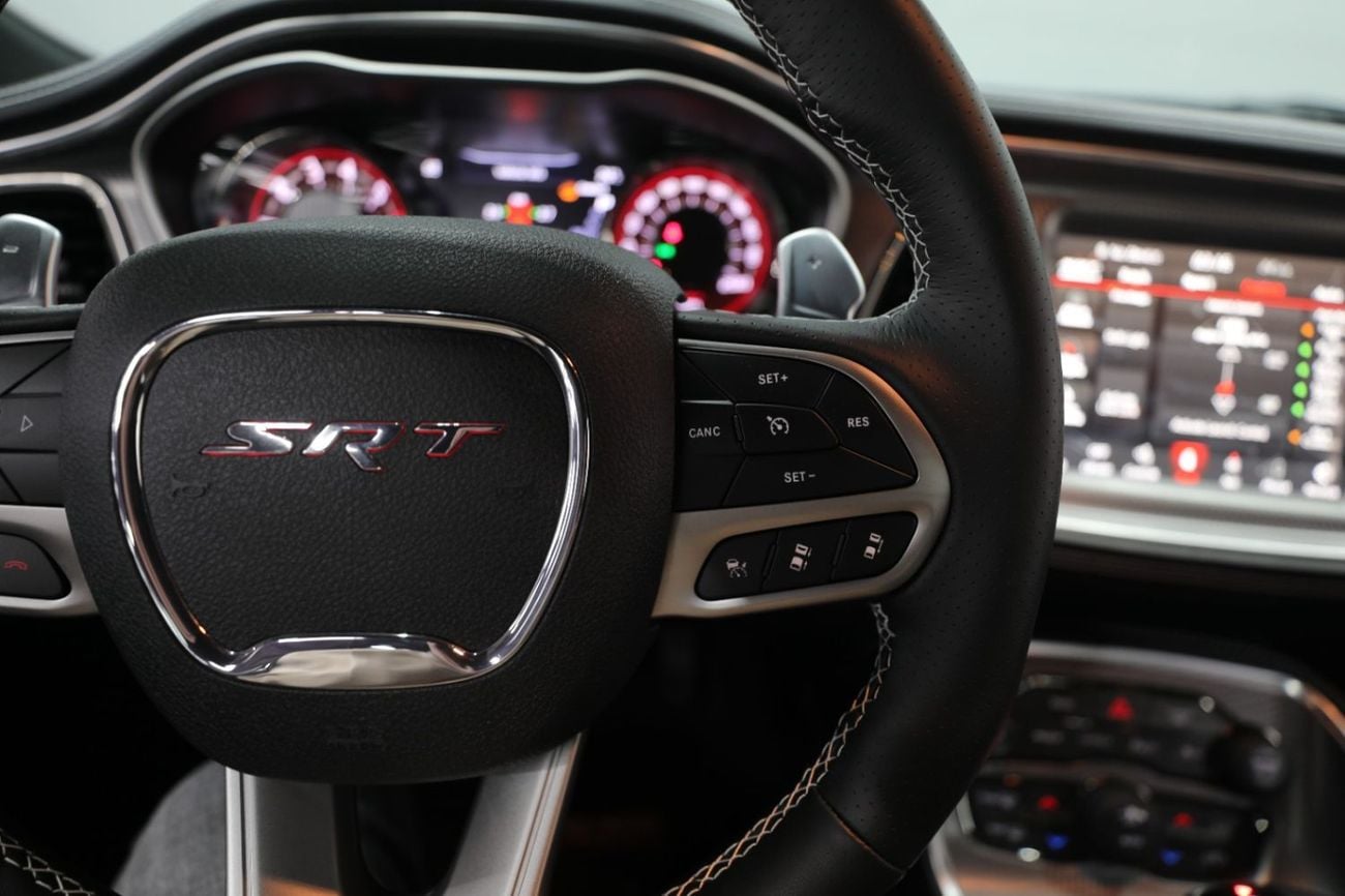 Dodge Challenger SRT Hellcat 6.2L (707 HP) | Brand New | Clean Title | 3 Years Warranty | AED7,600 monthly with 0% Do