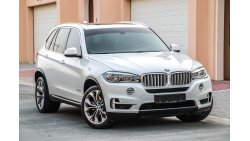 BMW X5 X-Drive 50i 2015 GCC under Agency Warranty & Service contract with Zero Down-Payment.