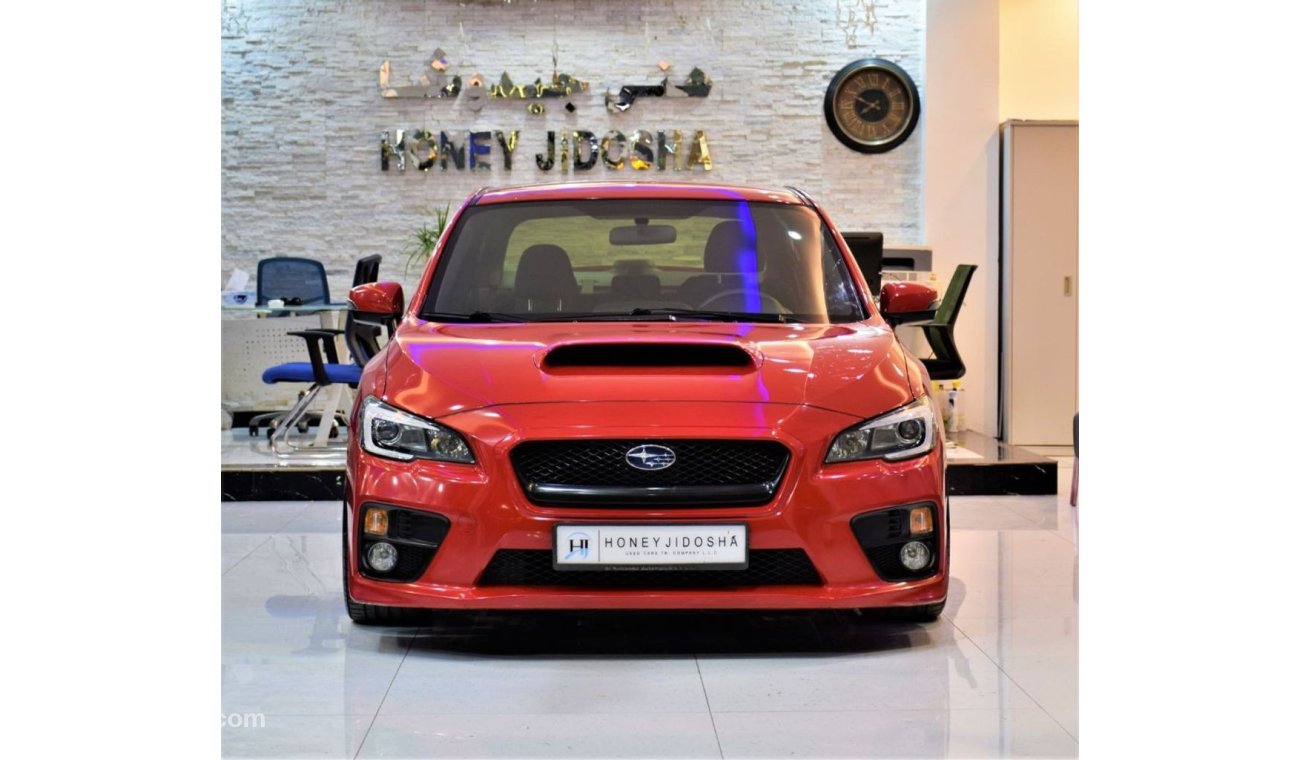 سوبارو امبريزا WRX ORIGINAL PAINT ( صبغ وكاله ) ONLY 84000 KM! EXCELLENT CONDITION Subaru WRX AWD 2016 Model! GCC Specs