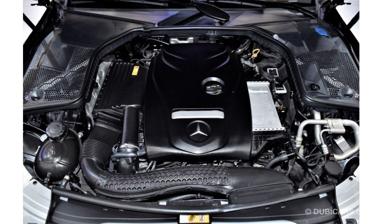 Mercedes-Benz C 200 EXCELLENT DEAL for our Mercedes Benz C200 ( 2017 Model ) in Black Color GCC Specs