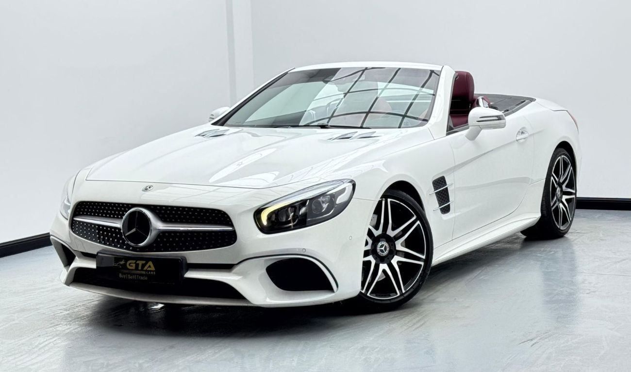 Mercedes-Benz SL 400 Std 3.0L 2018 Mercedes-Benz SL 400 AMG, Service History, Warranty, Excellent Condition, Low Km, GCC