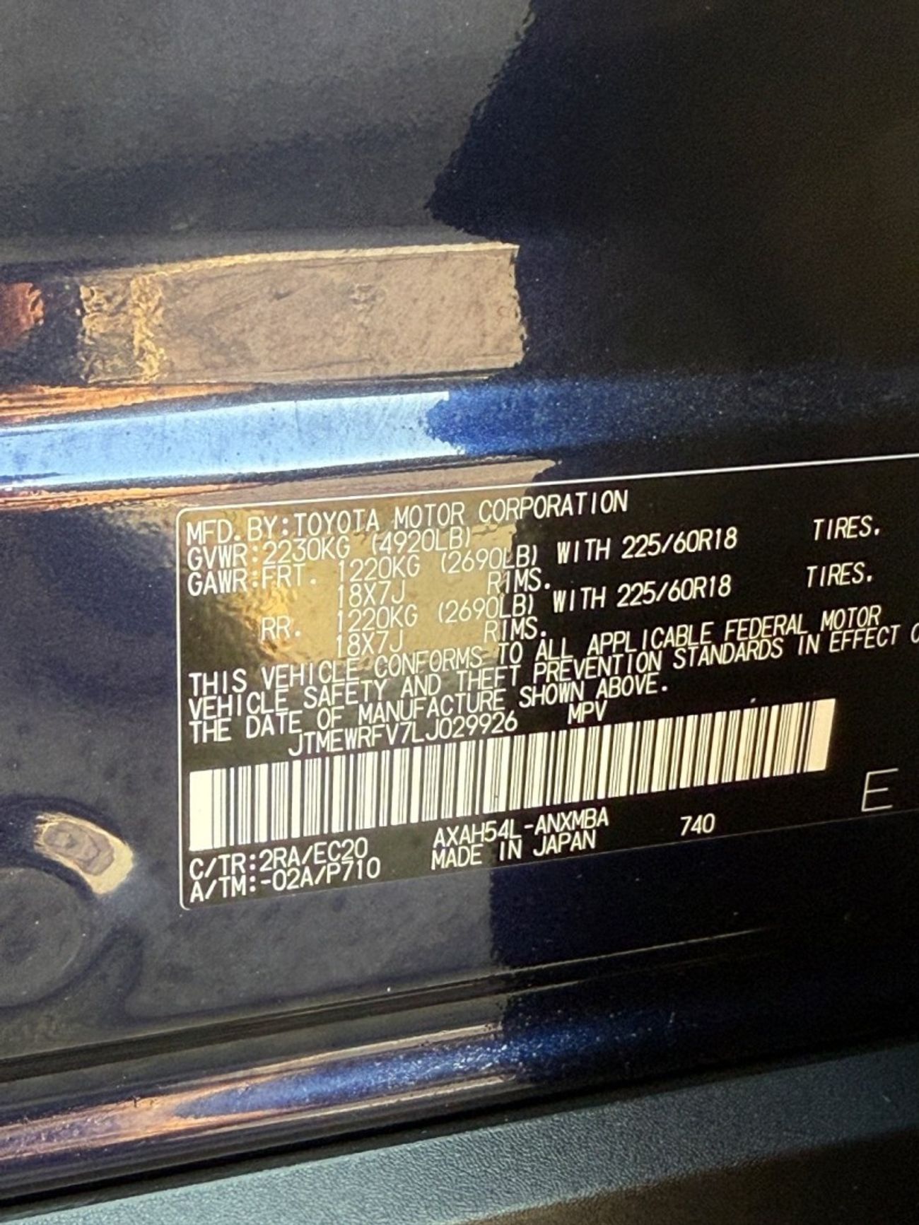 Toyota RAV4 RAV4 XSE Hybrid 4x4