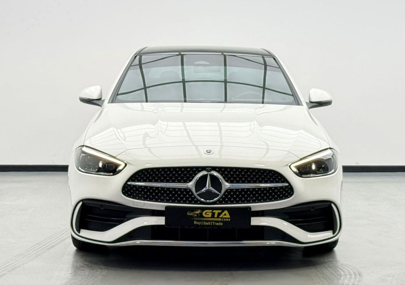 مرسيدس بنز C 200 كوبيه 2024 Mercedes Benz C200 Premium+, 2028 MB Warranty, 2027 MB Service Pack, Excellent Condition, GCC
