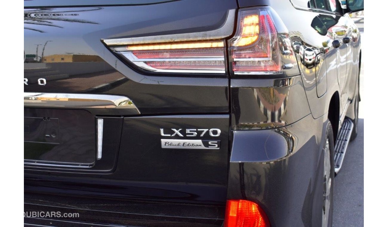 Lexus LX570 2019 MODEL 5.7L AT BLACK EDITION 'S' KURO