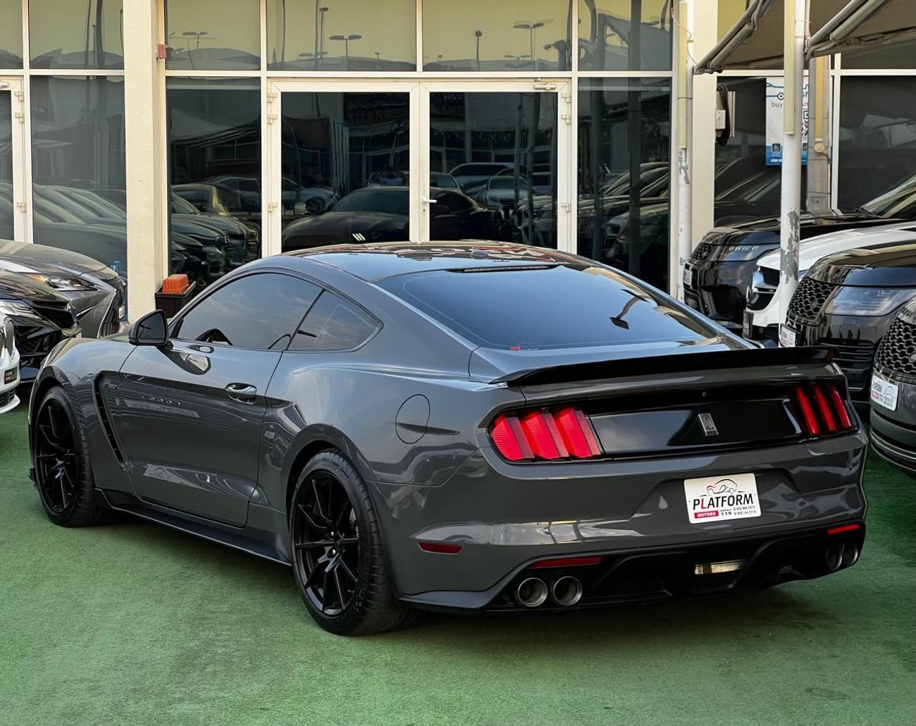 Ford Mustang Shelby GT350 Mustang chelby V8 GT350 Model 2018 GCC SPECS ORIGINAL paint no accident, full check age