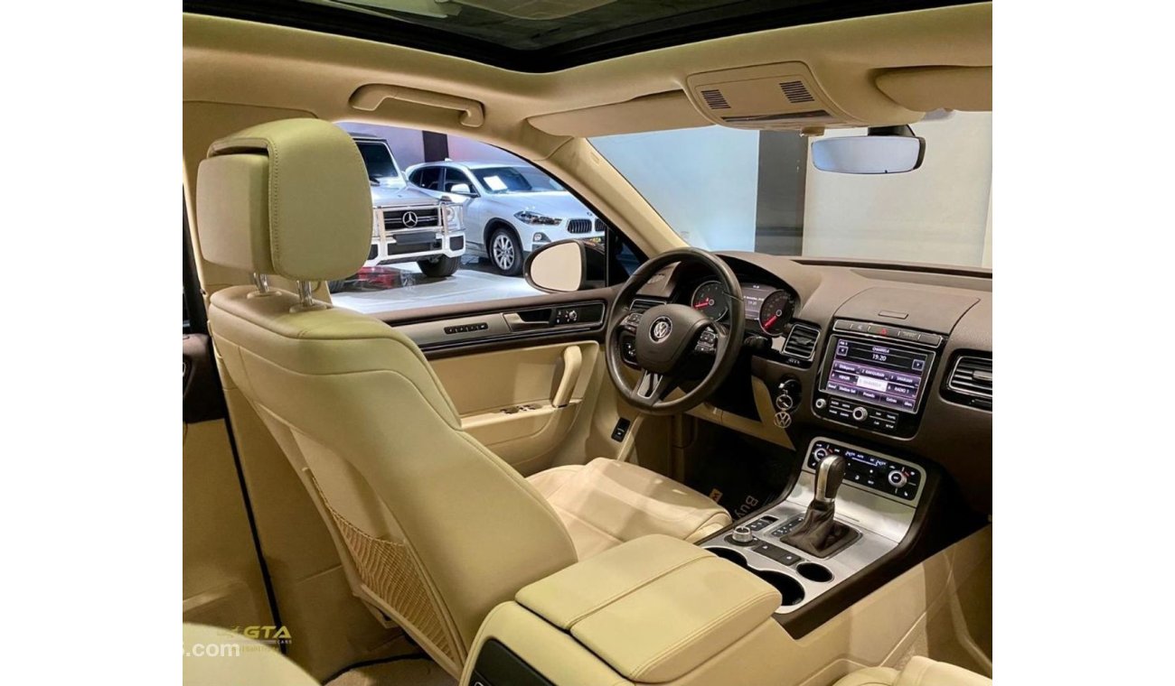 فولكس واجن طوارق 2018 Volkswagen Touareg SEL+, August 2022 VW Warranty, Full Service History, GCC, Low Kms