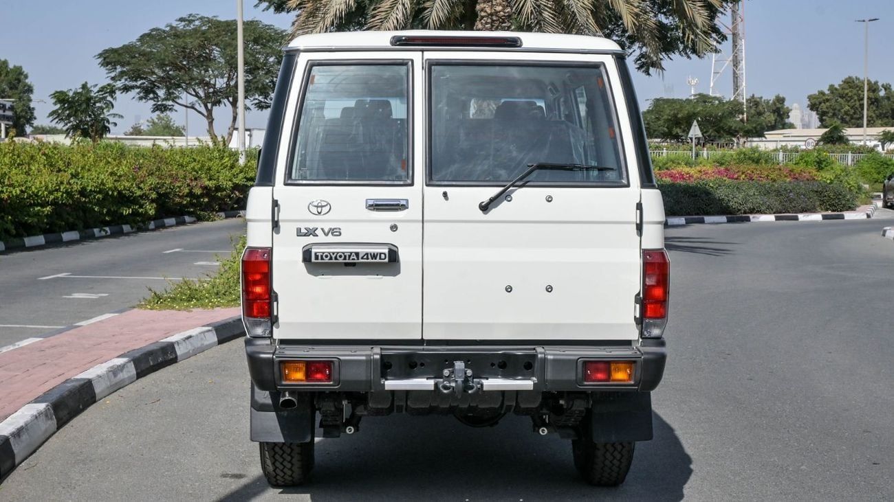 Toyota Land Cruiser 70 LC76 Mid ECTAGR016 - 2026 Toyota LC76 5 Doors Hardtop - 4.0L Petrol Manual - White