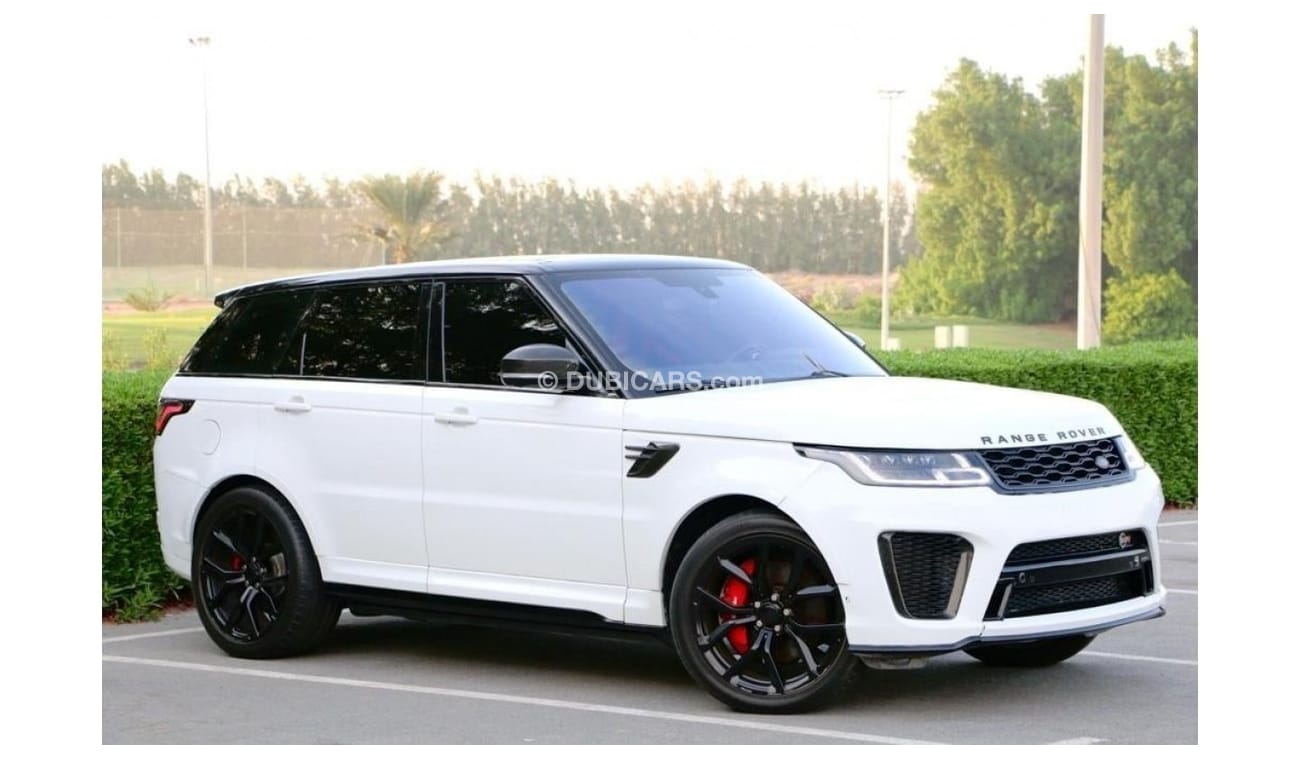 Land Rover Range Rover Sport RANGE ROVER SPORT SVR GCC 2015 FULL OPTION  FULL CARBON FIBER
