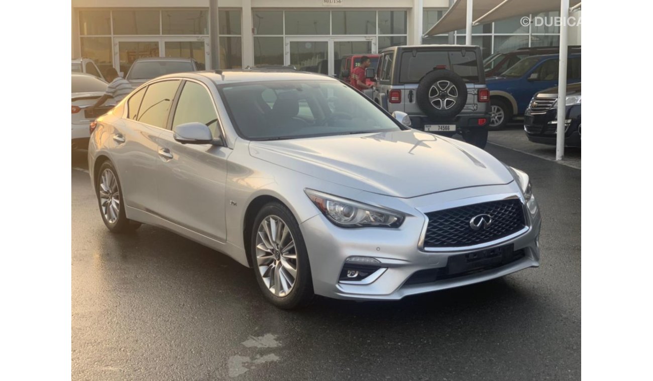 إنفينيتي Q50 Infiniti Q50_Gcc_2018_Excellent_Condihion _Full option