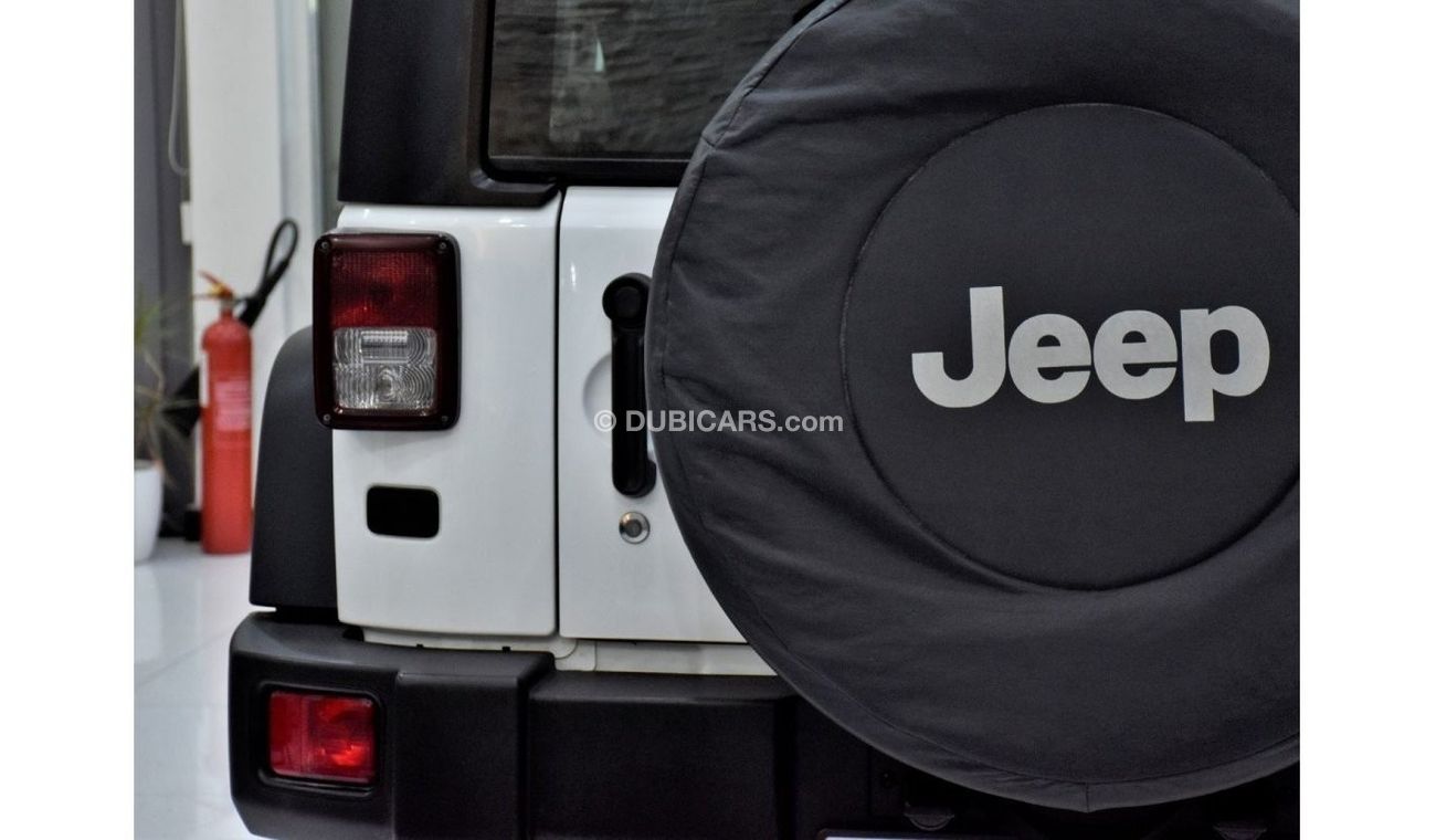Jeep Wrangler EXCELLENT DEAL for our Jeep Wrangler Unlimited Sport ( 2016 Model ) in White Color GCC Specs