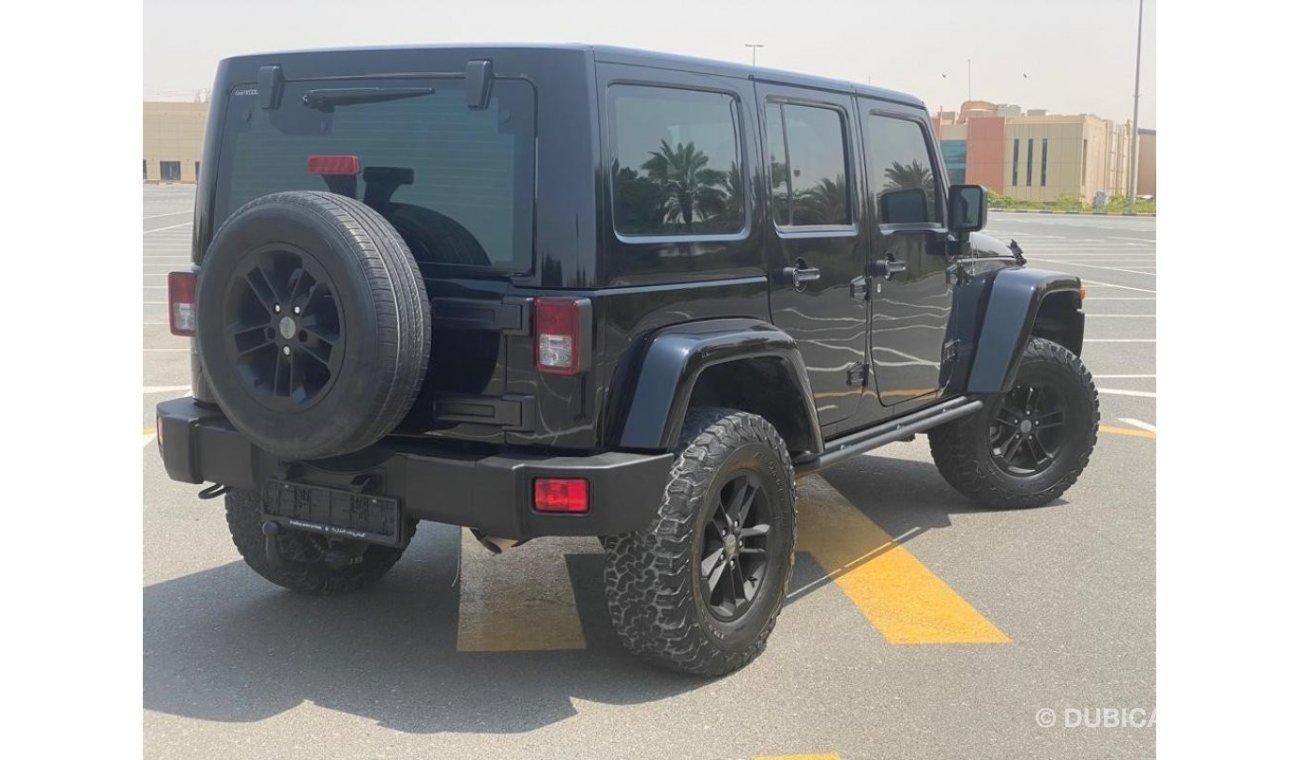 جيب رانجلر 2017 Jeep Wrangler Unlimited Sport (JK), 4dr SUV, 3.6L 6cyl Petrol, Automatic, Four Wheel Drive