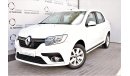 Renault Symbol | AED 744 PM | 0% DP | 1.6 SE 2017 GCC DEALER WARRANTY
