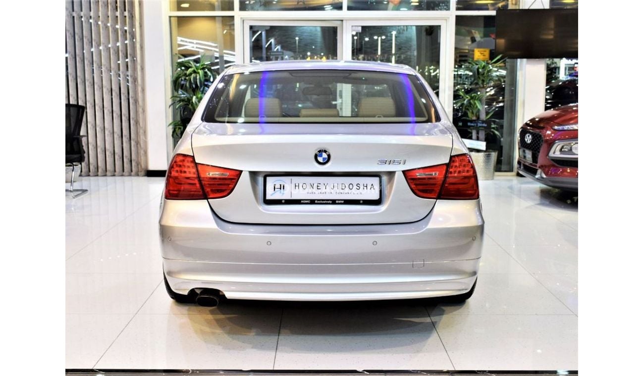 بي أم دبليو 316i Amazing BMW 316i 2011 Model!! in Silver Color! GCC Specs
