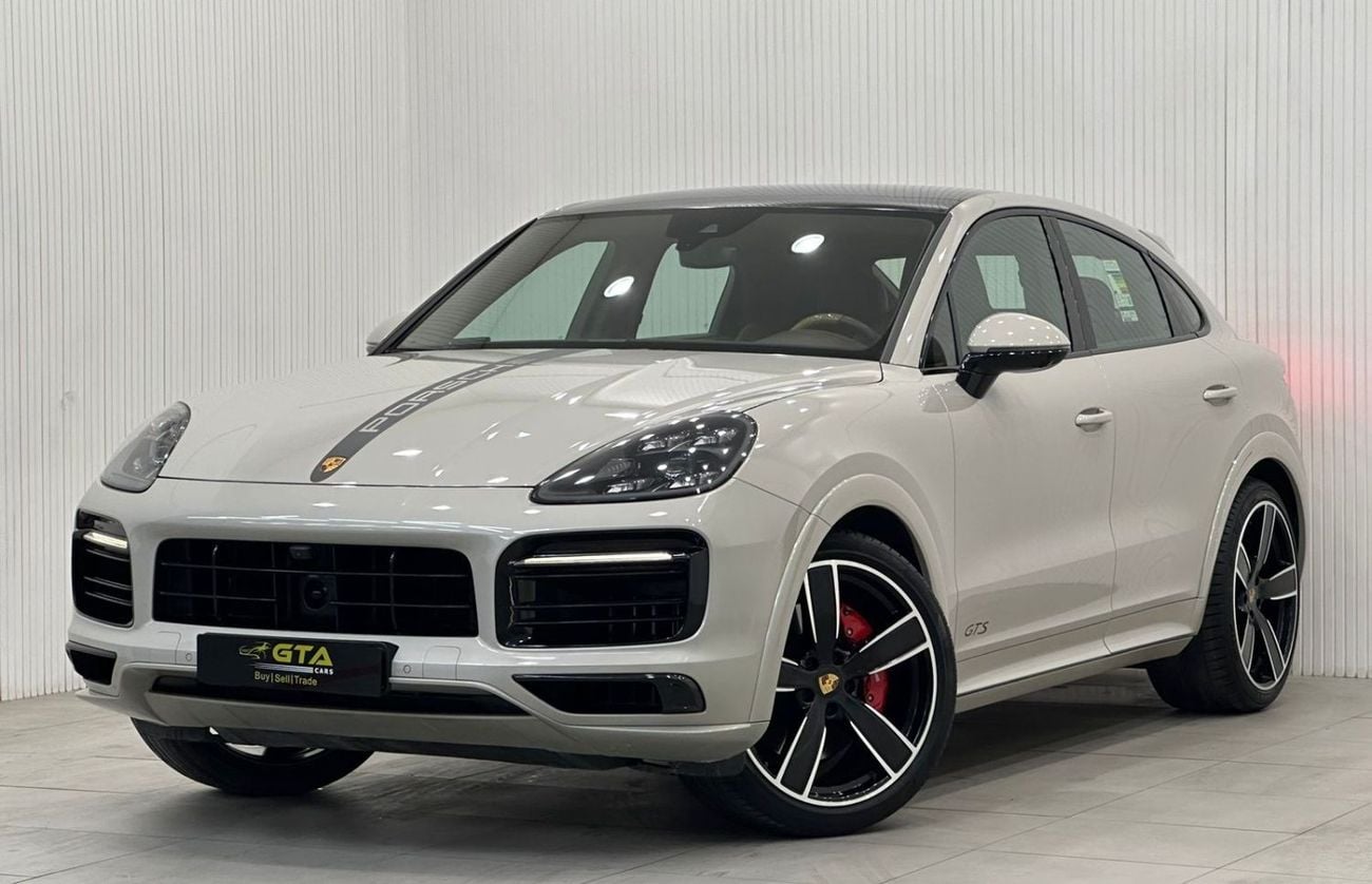 بورش كايان 2022 Porsche Cayenne GTS Coupe, Aug 2025 Porsche Warranty, Recent Service, Low Kms, GCC