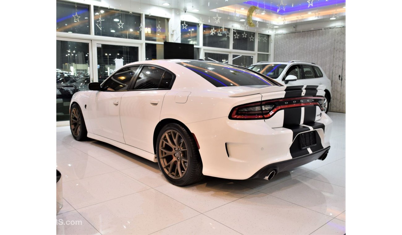 دودج تشارجر EXCELLENT DEAL for our Dodge Charger SRT8 HELLCAT SuperCharged HEMI ( 2017 Model ) in White Color! G