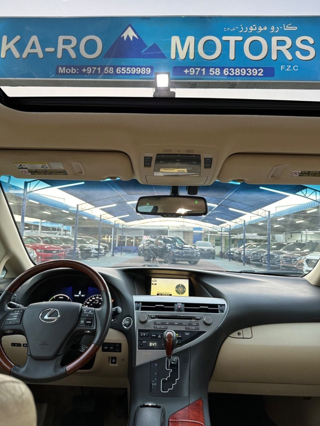 Lexus RX450hL Lexus RX 450 hybrid with 3.5 engine in excellent condition full floor Nice in a beautiful color.