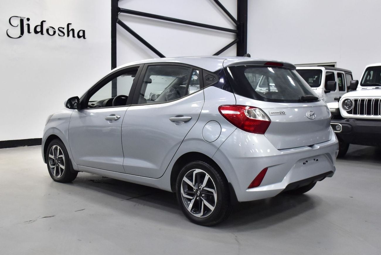 Hyundai Grand i10 EXCELLENT DEAL for our Hyundai Grand i10 1.2L ( 2023 Model ) in Silver Color GCC Specs