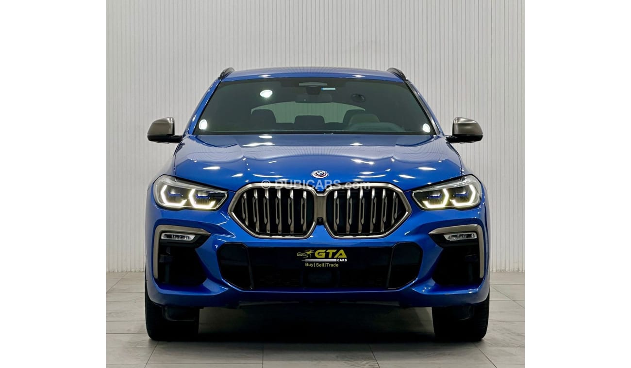 بي أم دبليو X6 2020 BMW X6 M50i, Jan 2025 BMW Warranty + Service Contract, Full Options, GCC
