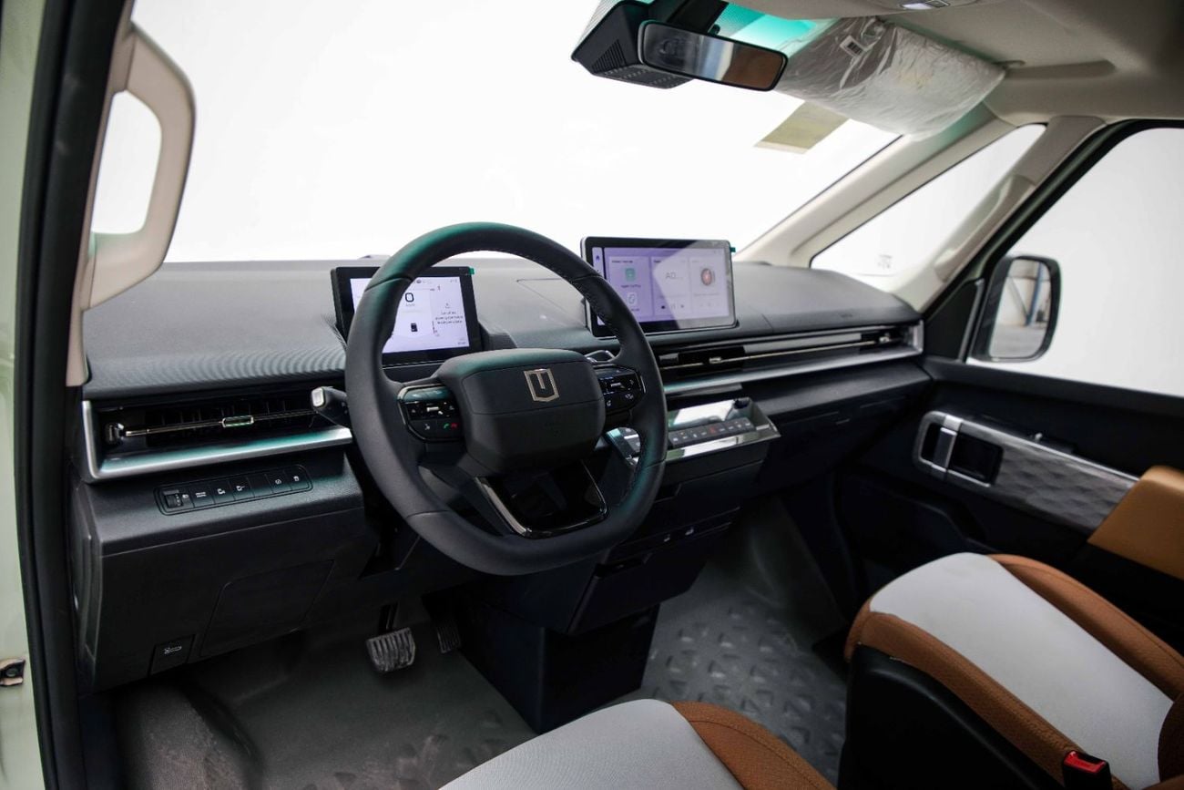Geely Farizon Super Van 9-Seater EV - Green inside Tan | Export Only