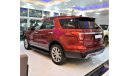 Ford Explorer EXCELLENT DEAL for our FORD Explorer LIMITED 4WD 2017 Model!! in Red Color! GCC Specs