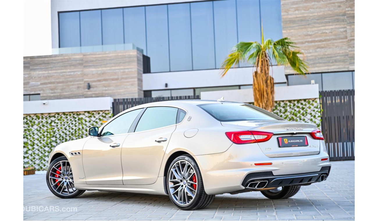 Maserati Quattroporte GTS 3.8L V8  | 5,758 P.M | 0% Downpayment | Full Option | Spectacular Condition