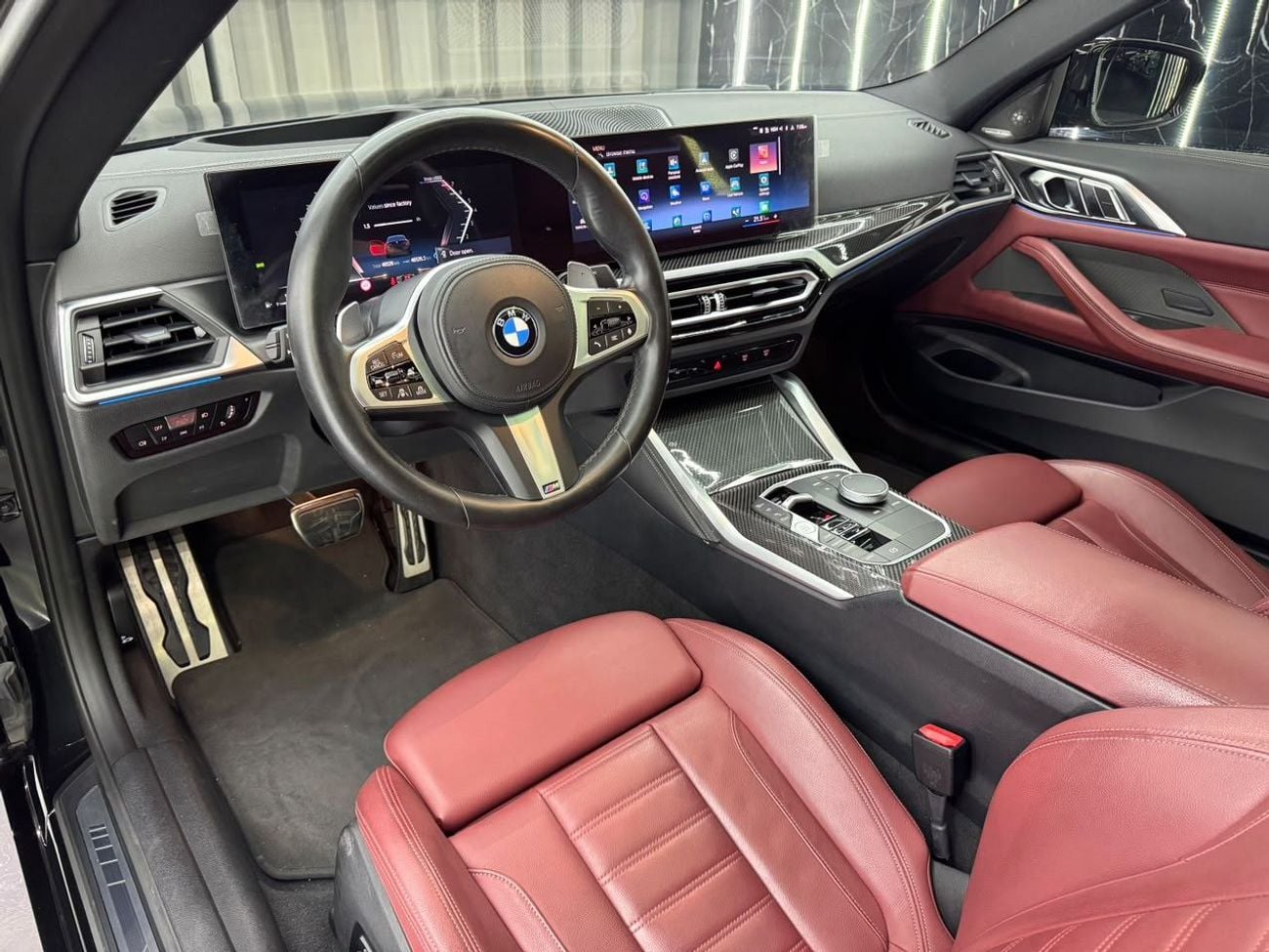 بي أم دبليو M440i BMW M440i xDrive | GCC | Low mileage | Original Paint | AGMC Warranty and Service 2029