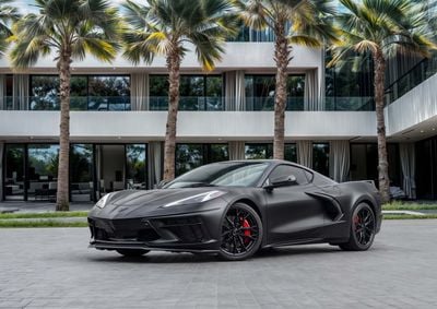 Chevrolet Corvette Corvette Stingray 2LT | 7,050 P.M | 0% Downpayment | Chevrolet Warranty + S/Contract (Al Ghandi)!