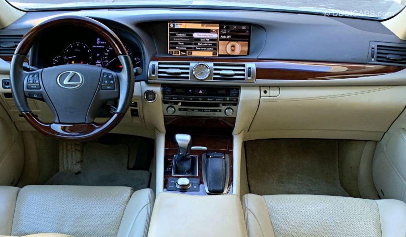 Lexus LS460 GCC SPECIFICATION - FULLY AGENCY MAINTAINED - BANK FINANCE FACILITY -WARRANTY