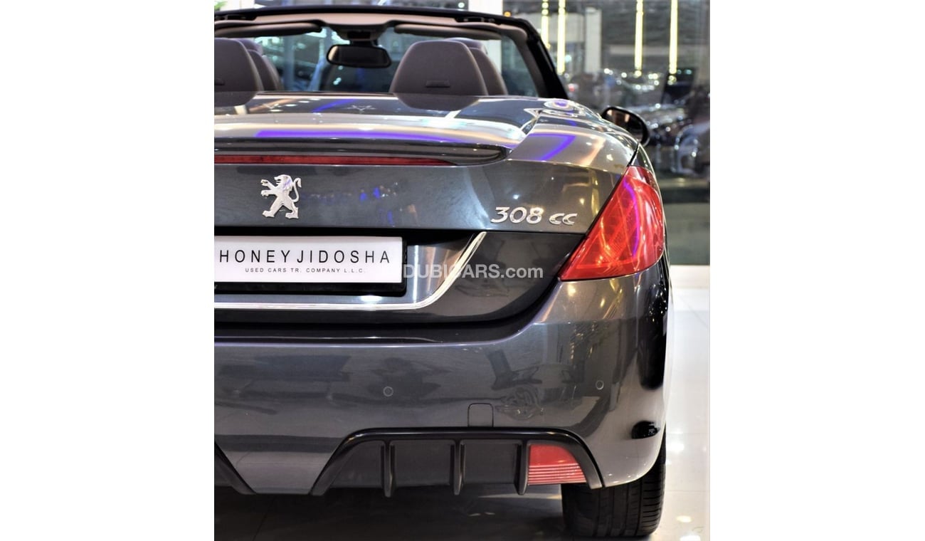 بيجو 308 Amazing Peugeot 308 CC 2011 Model!! in Grey Color! GCC Specs
