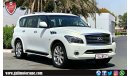 إنفينيتي QX80 2014  GCC - V8 - EXCELLENT CONDITION - BANK FINANCE - WARRANTY - VAT