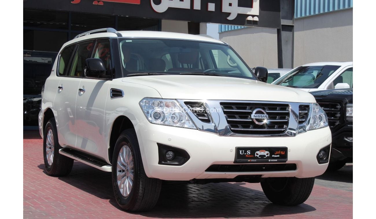 Nissan Patrol N PLUS 2019 GCC FSH WITH NISSAN WARRANTY SERVICE CONTRACT IN MINT CONDITION