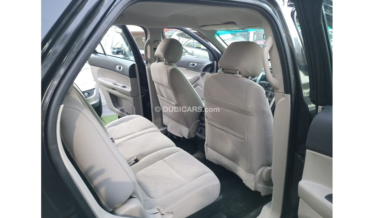 فورد إكسبلورر موديل 2014 صبغ وكالة خليجى مثبت سرعة تحكم حساسات رنجات أنوار ضباب خشب جناح خلفى بحالة ممتازة