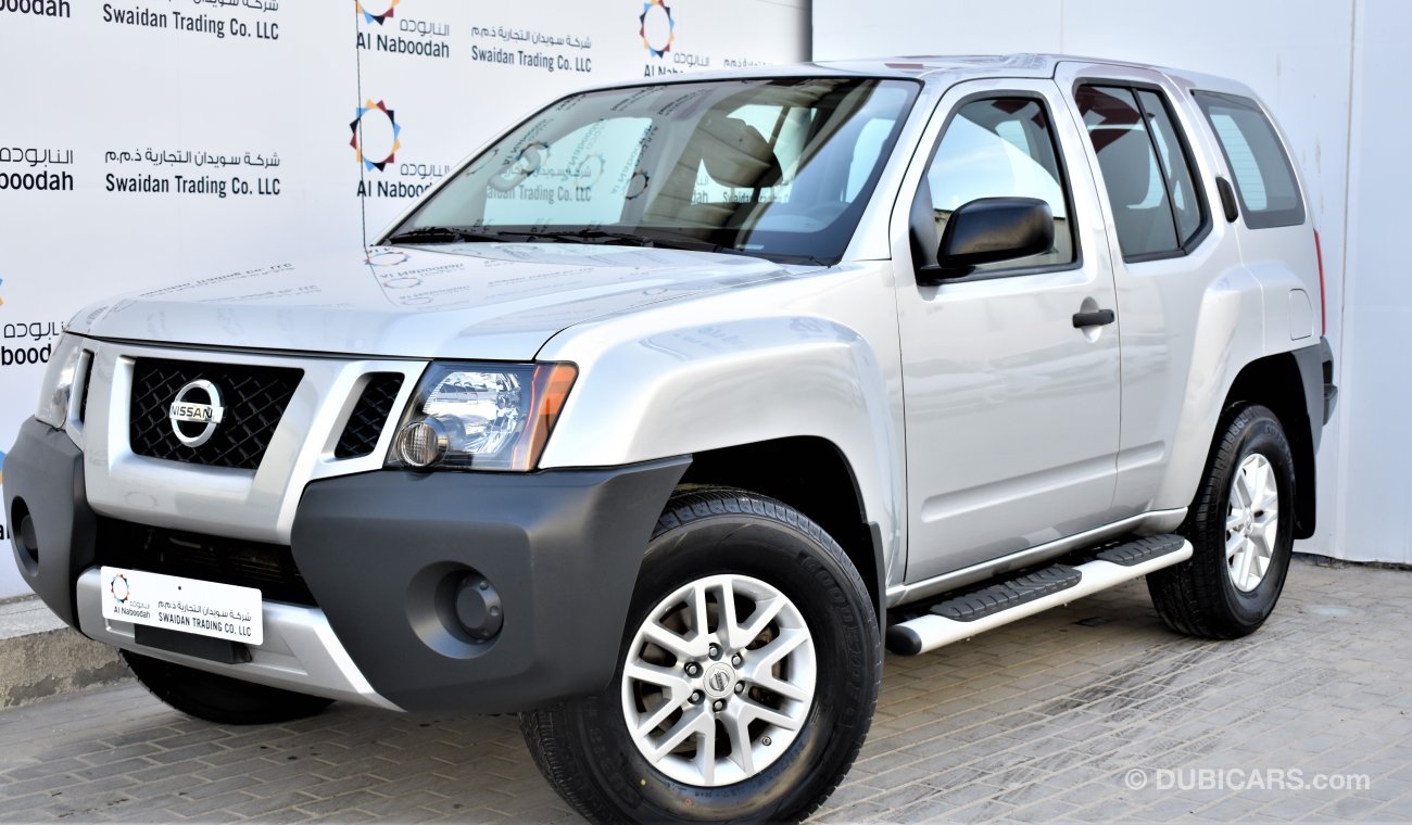 Nissan X-Terra 4.0L S V6 AWD 2015 GCC SPECS WITH DEALER WARRANTY