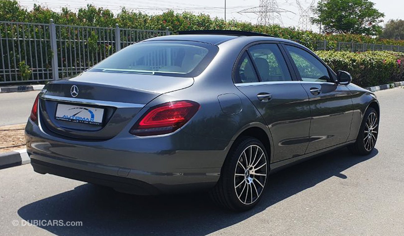 مرسيدس بنز C200 2020 AMG, GCC, 0km with 2 Years Unlimited Mileage Warranty + 3Yrs Service