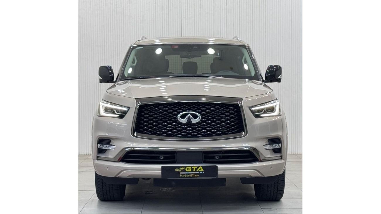 Infiniti QX80 Standard 2021 Infiniti QX80, Agency Warranty + Service Package, Full Service History, GCC