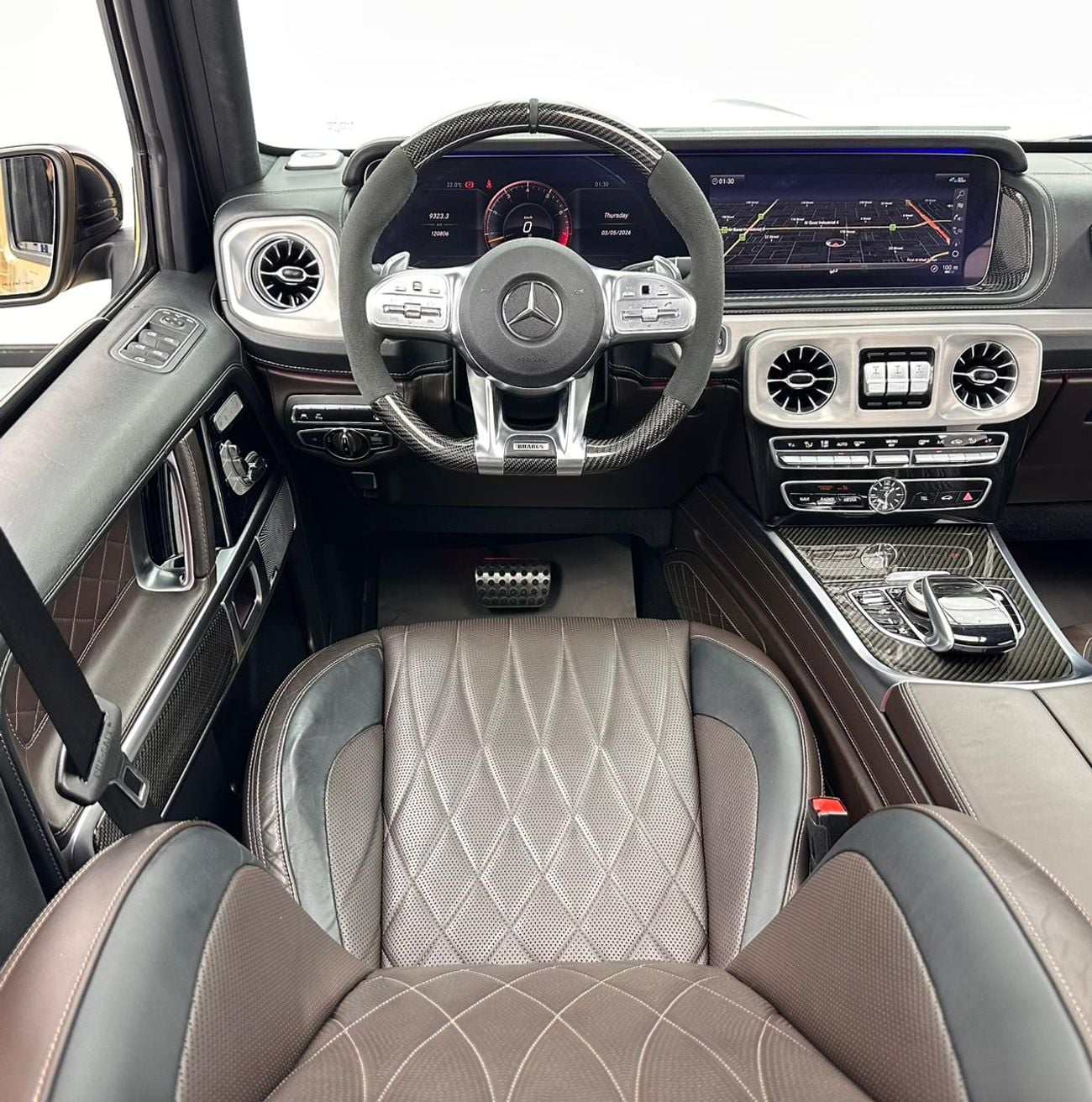 Mercedes-Benz G 63 AMG Std 4.0L 2019 Mercedes-Benz G63 AMG, Brabus Kit, 1 Year Warranty Unlimited Km, Full Service History,