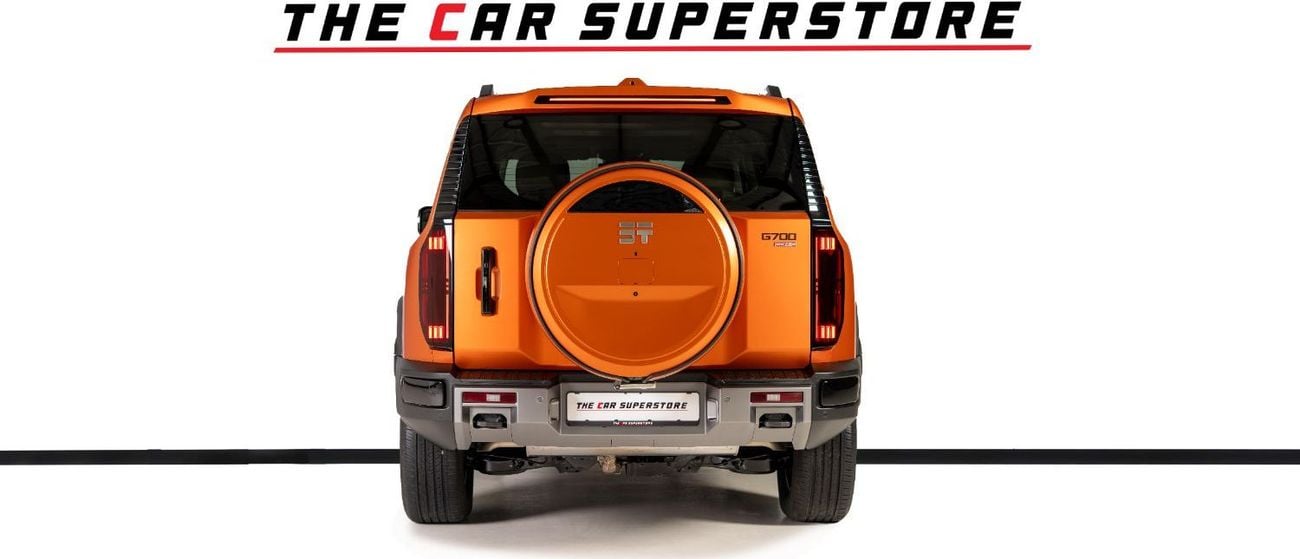 Jetour G700 Flagship-Full Options-Matt Orange