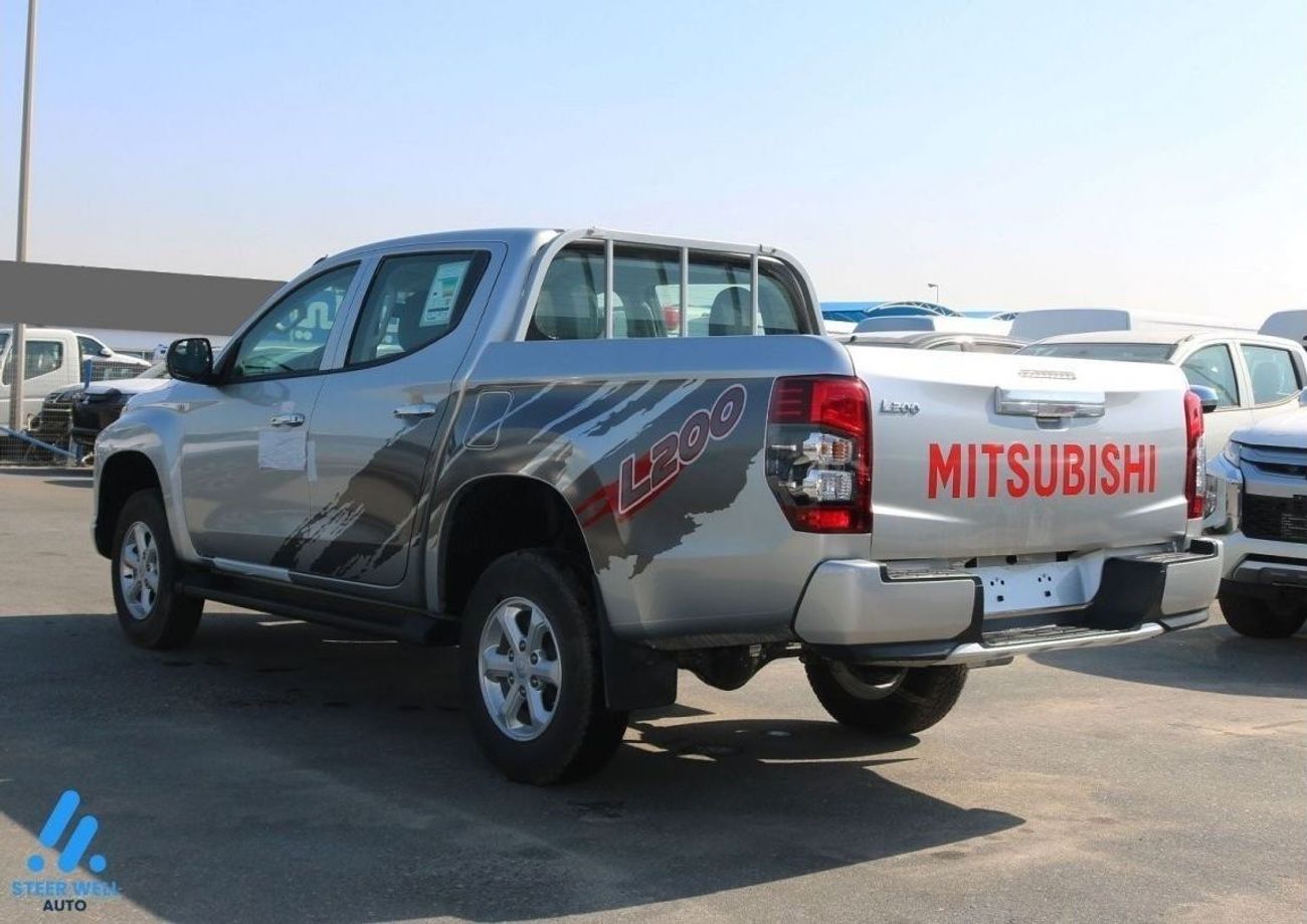 Mitsubishi L200 2023 Double Cab 2.4L | M/T Petrol | Power Locks & Windows | GCC Specs | Book Now!