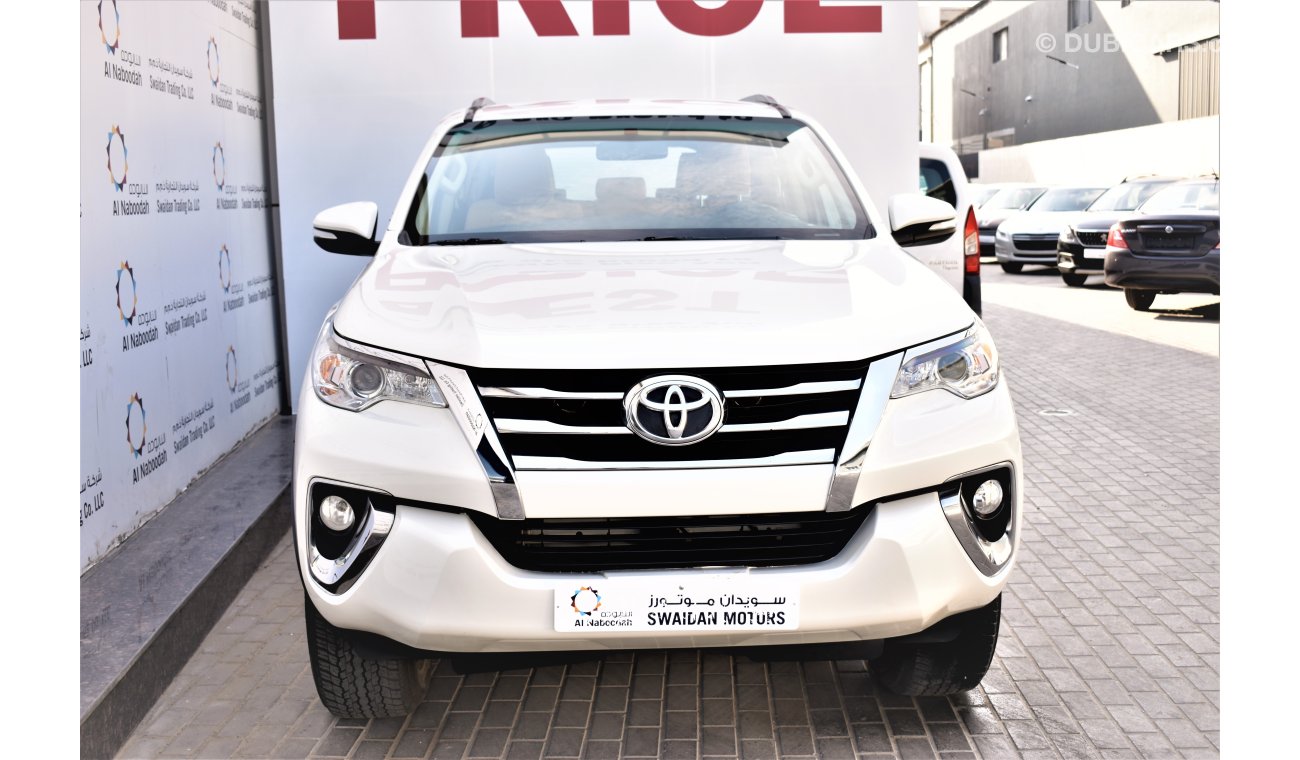 Toyota Fortuner 2.7L EXR 2017 GCC SPECS DEALER WARRANTY